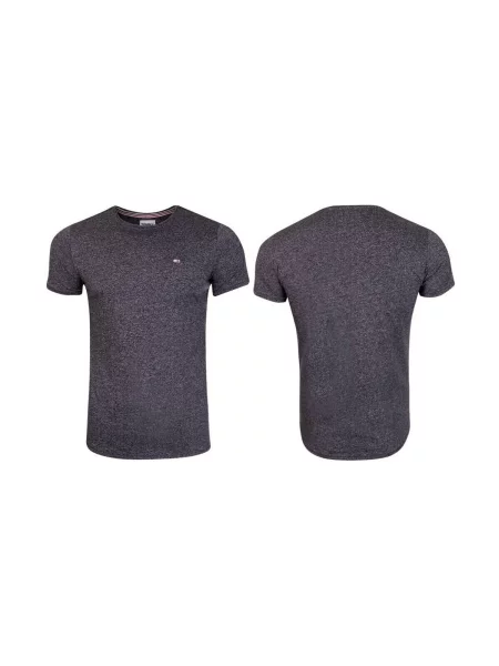 Tommy Jeans T-shirt Jaspe Siva plava