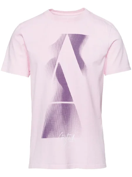 Tricou Aztech Mountain cu imagine roz
