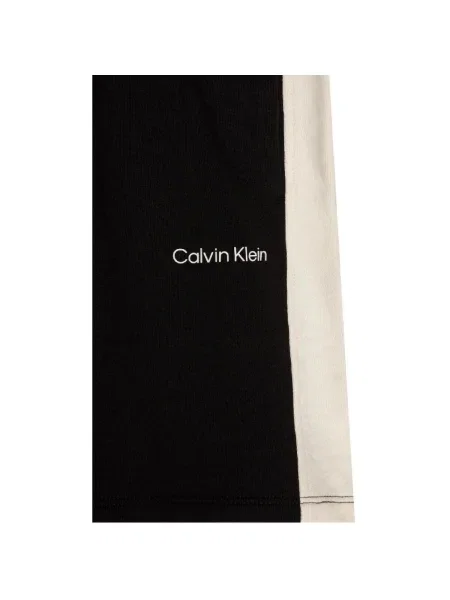 Pantaloni copii Calvin Klein Jeans negru