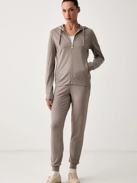 Emporio Armani compleu de trening pentru femei maro