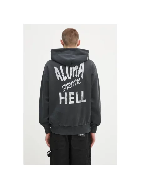 Bluza z kapturem Aries czarna