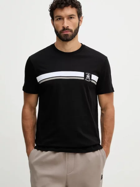 Kratka majica Armani Exchange črna