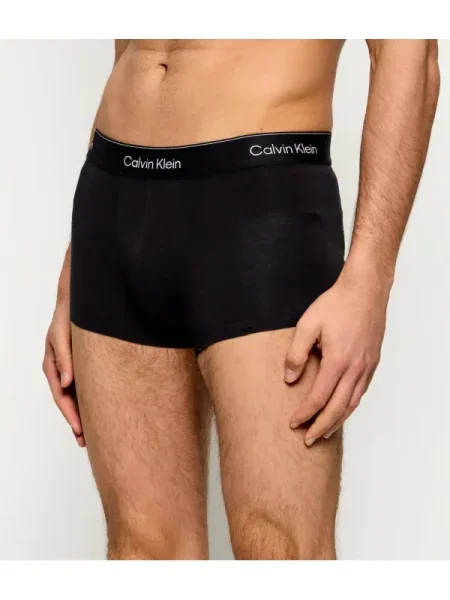 Boxeri Calvin Klein Low Rise Trunk Black M negru