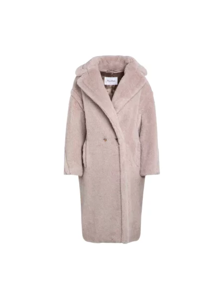 Płaszcz Max Mara wełniany różowy