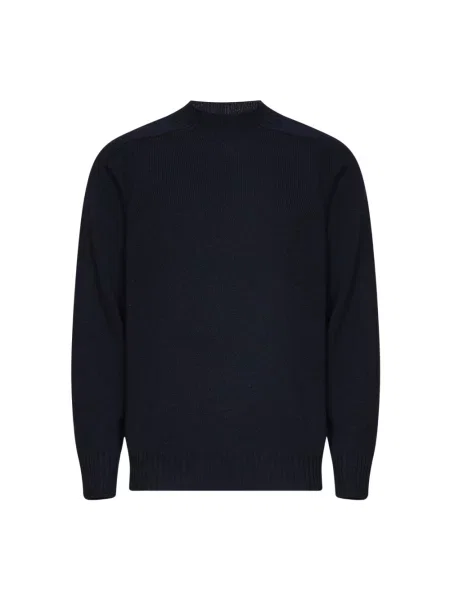 Sweter D4.0 wełniany niebieski