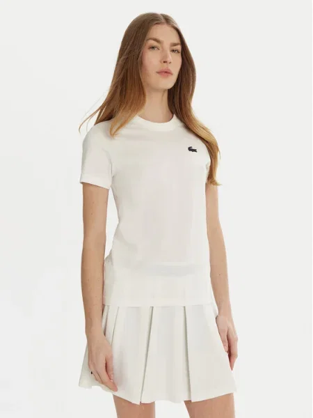 Lacoste női póló fehér. Méret: 34 fehér