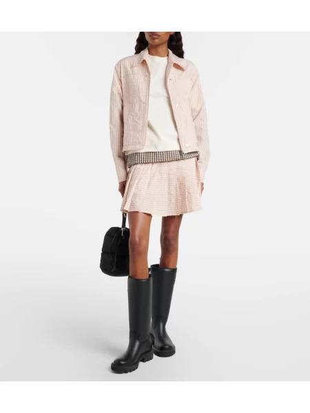 Geacă Moncler roz