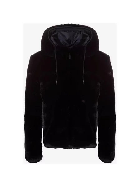 Polar Rehall FLUFFY-R z kapturem S czarny