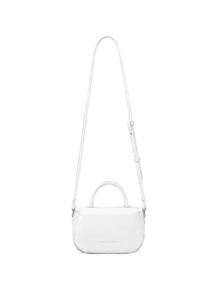 Crossbody táska Iceberg autogrammal fehér