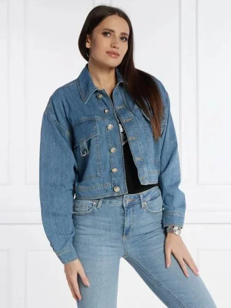 Liu Jo De blugi geacă | Cropped Fit albastru