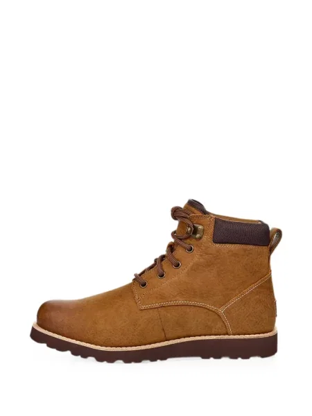 Botine Ugg cu șireturi din dantelă maro