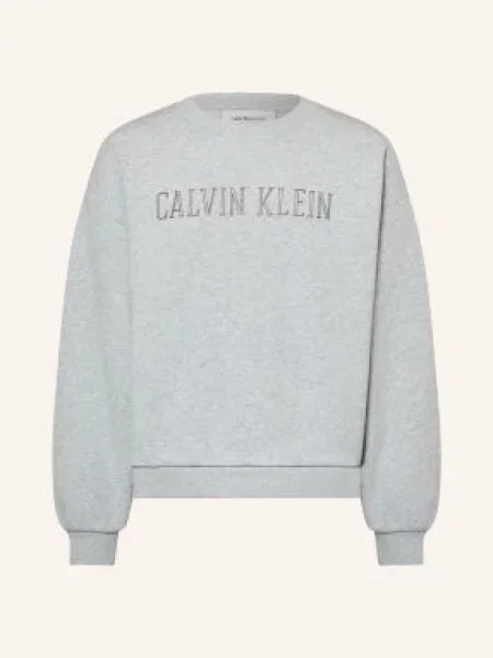 Calvin Klein Mikiny šedá černá