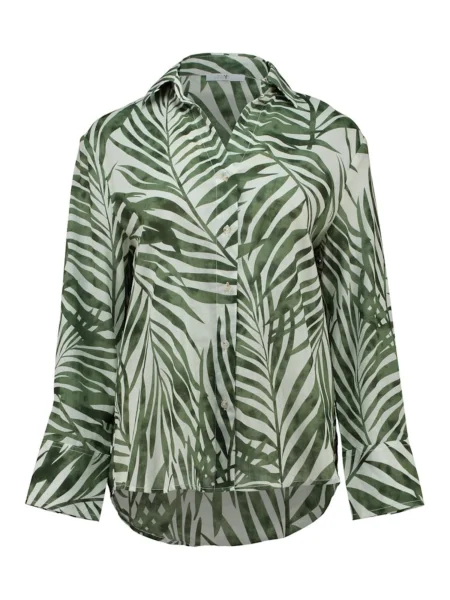 Hailys Bluză / pastel verde