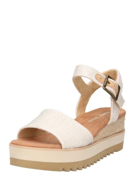 TOMS Sandale cu baretă DIANA / crem bej
