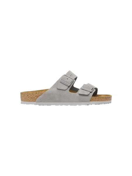 Pantofi Birkenstock cu strasuri din piele bej