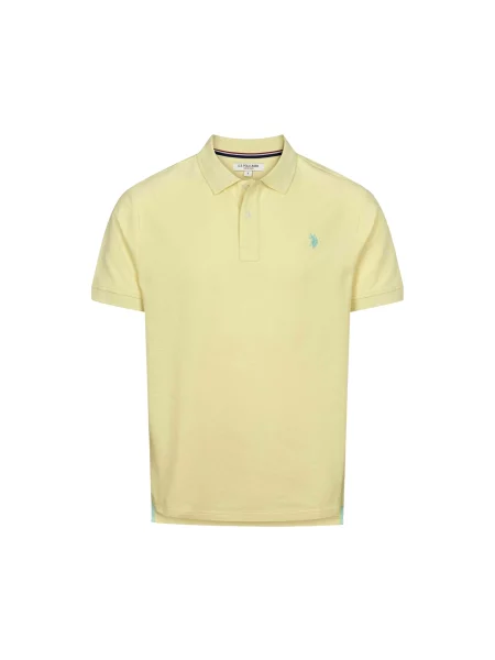 U.S. POLO ASSN. Tričko Alfred světle žlutá