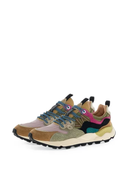 Szarvasbőr virágos sneaker Flower Mountain