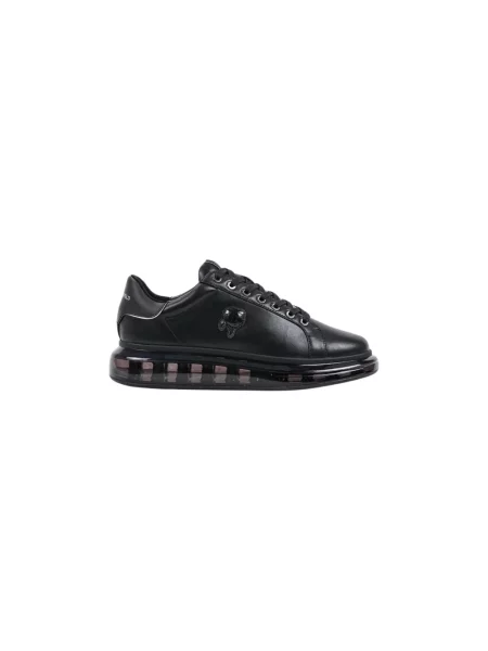 Sneakersy Karl Lagerfeld skórzane czarne