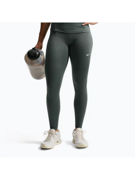 Легінси Nike One Seamless Front High-Waisted camo green/white білі