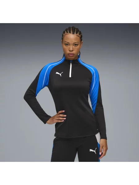 Bluza piłkarska z zamkiem individualBLAZE czarna