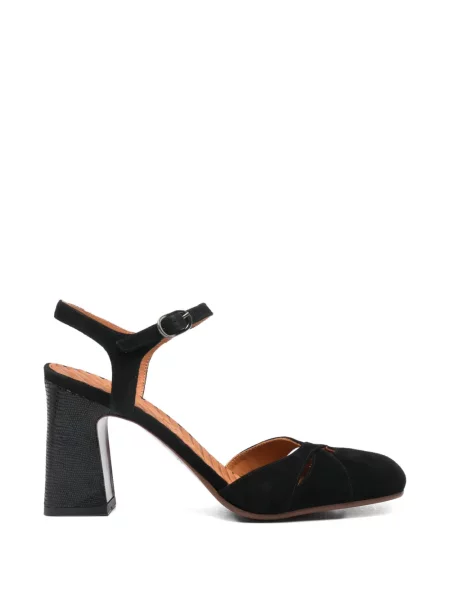Cropp pantofi cu toc Chie Mihara cu bretele negru