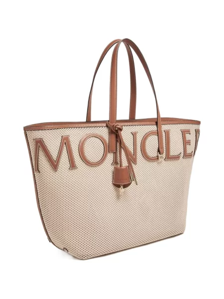 Geantă shopper Moncler cu autograf