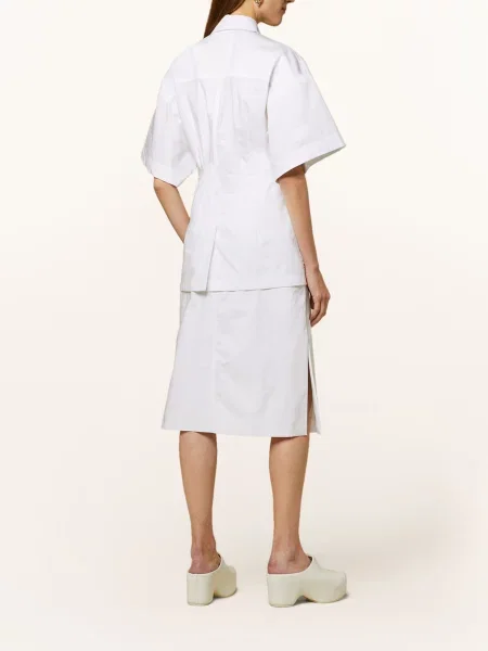 Sportmax Košilová Halenka Curve bílá