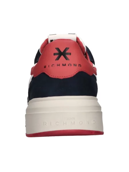 Sneakersy John Richmond zamszowe casual białe