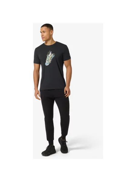 Koszulka SUPER.NATURAL M FLASHY SNEAKER TEE czarna
