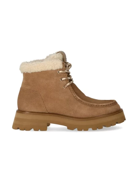 Buty do kostki Michael Kors zamszowe beżowe