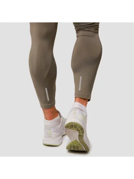 Legginsy do biegania slim Pulse zielone