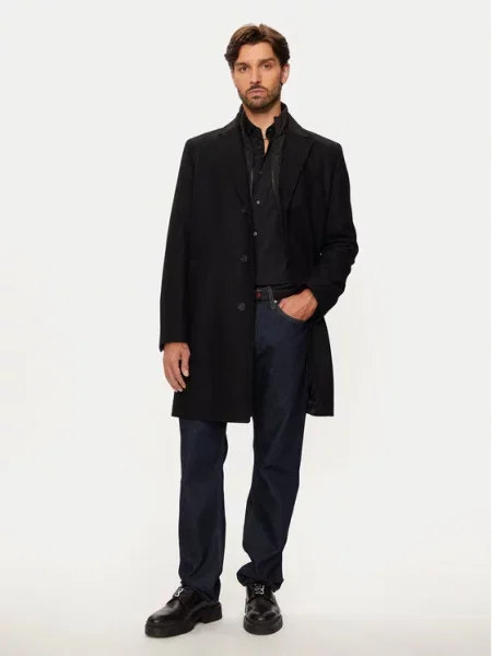 Prehodni plašč Hugo črna