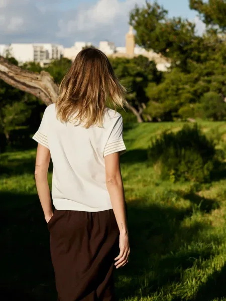 Tricou Marisse alb