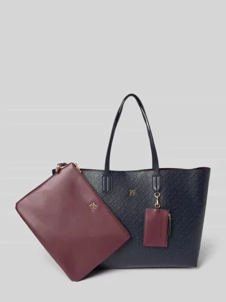 Torba shopper z odpinaną przegródką na monety Tommy Hilfiger