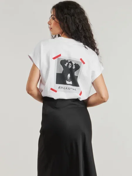 Tricou Noisy May alb