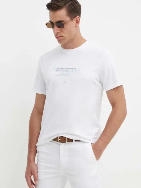 Тениска Pepe Jeans CINTHOM черно бяло