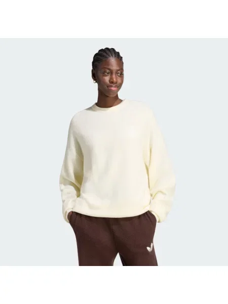 PLETENÝ SVETR ADIDAS ORIGINALS ATHL DEPT bílý
