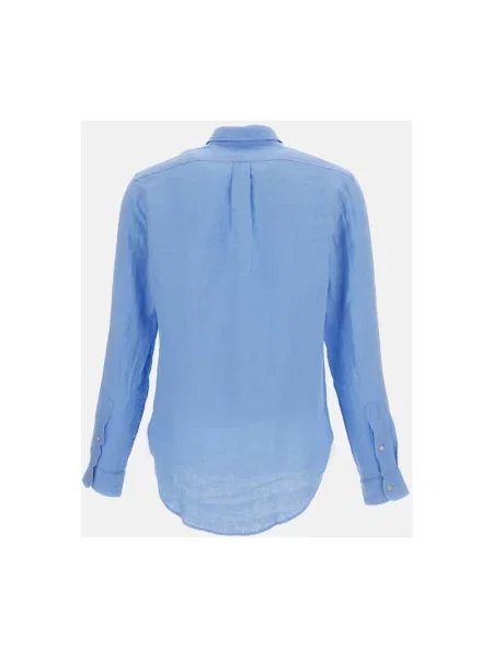 Koszula slim fit Polo Ralph Lauren błękitna