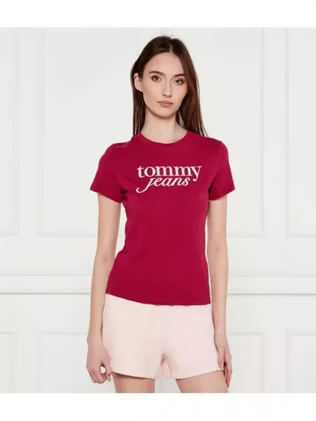 Tommy Jeans Tricou roșu