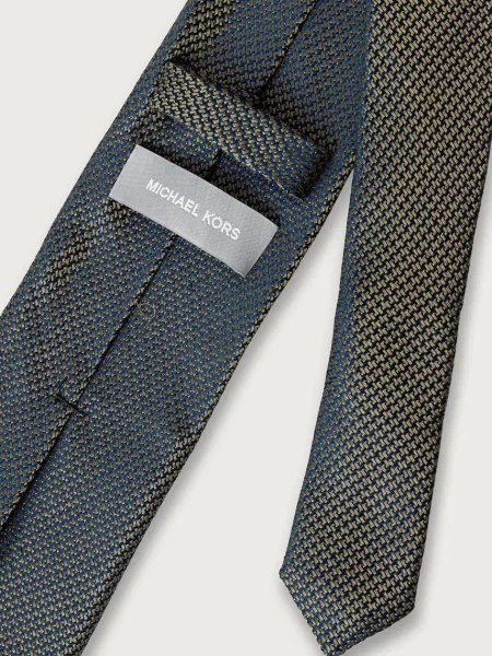 Michael Kors cravată pentru bărbați de mătase verde