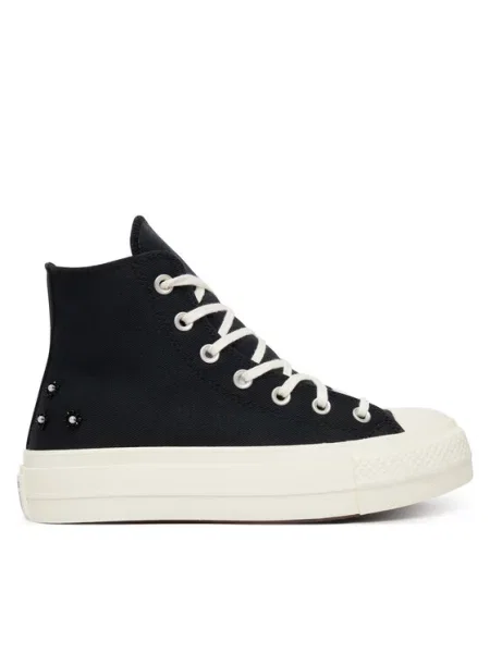 Tenisice Converse Chuck Taylor All Star Lift Platform Beads crna