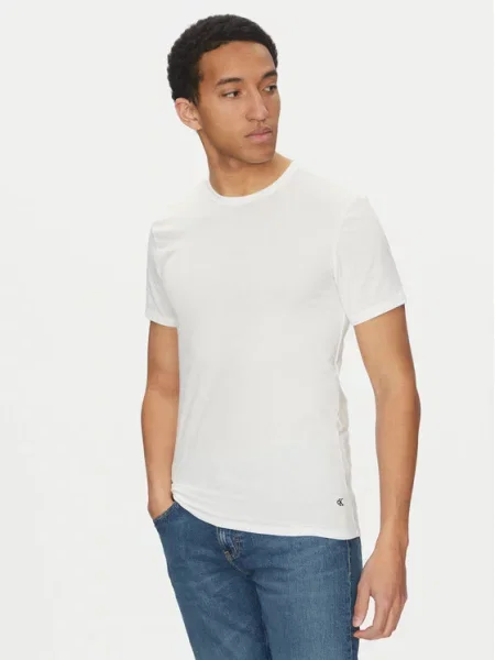 Calvin Klein Underwear Apatiniai marškinėliai margai pilka / juoda balta