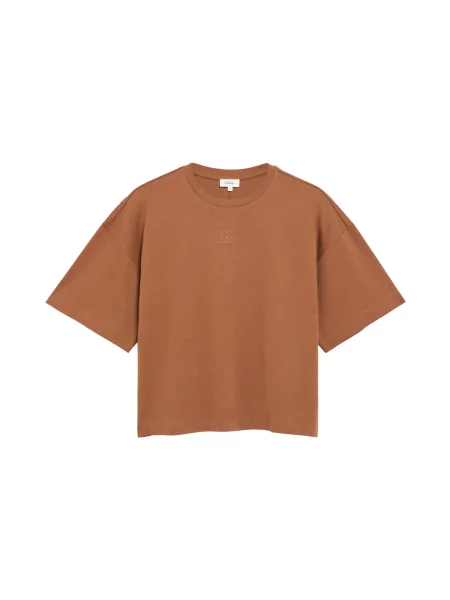 S.Oliver Tricou supradimensional caramel maro