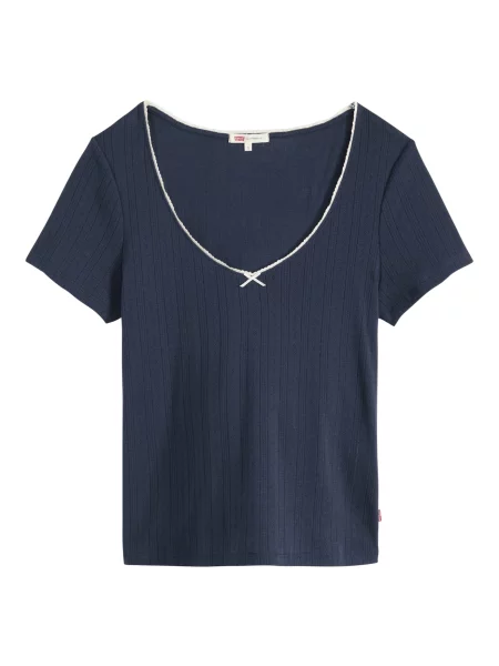 LEVI'S ® Tricou SWEETIE bleumarin alb