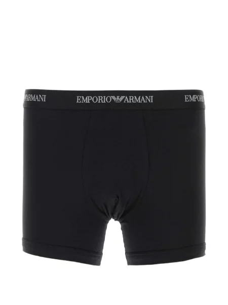 Bokserice Emporio Armani s autogramom crna