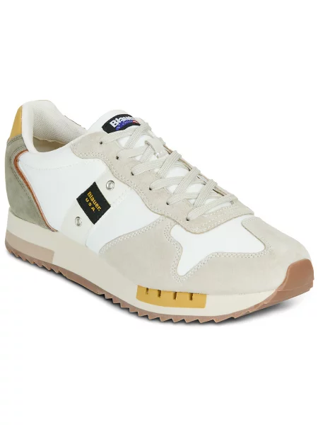 Pantofi Blauer alb