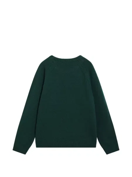 Pulover Jw Anderson cu broderie verde