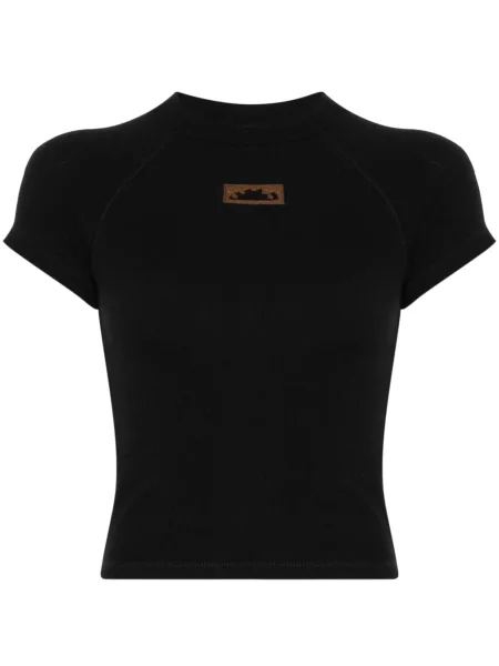 Koszulka Ottolinger prążkowana czarna