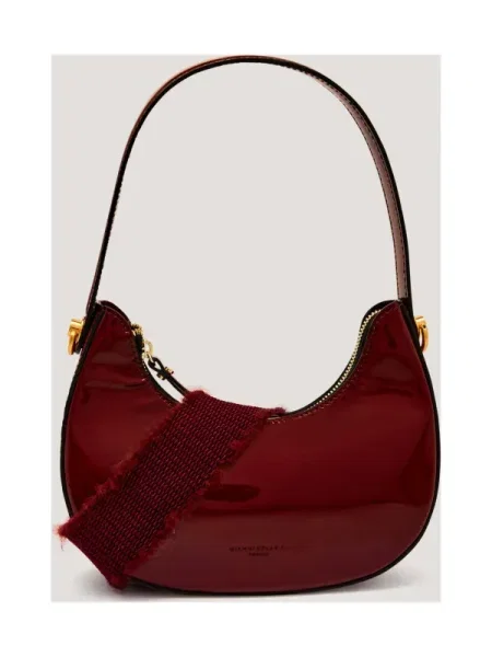 Geanta hobo Gianni Chiarini din piele bordo
