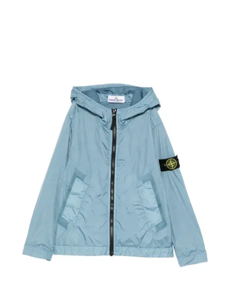 Kurtka dziecięca Stone Island niebieska
